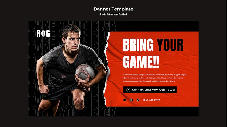 American Football Banner Template 23 2148818916