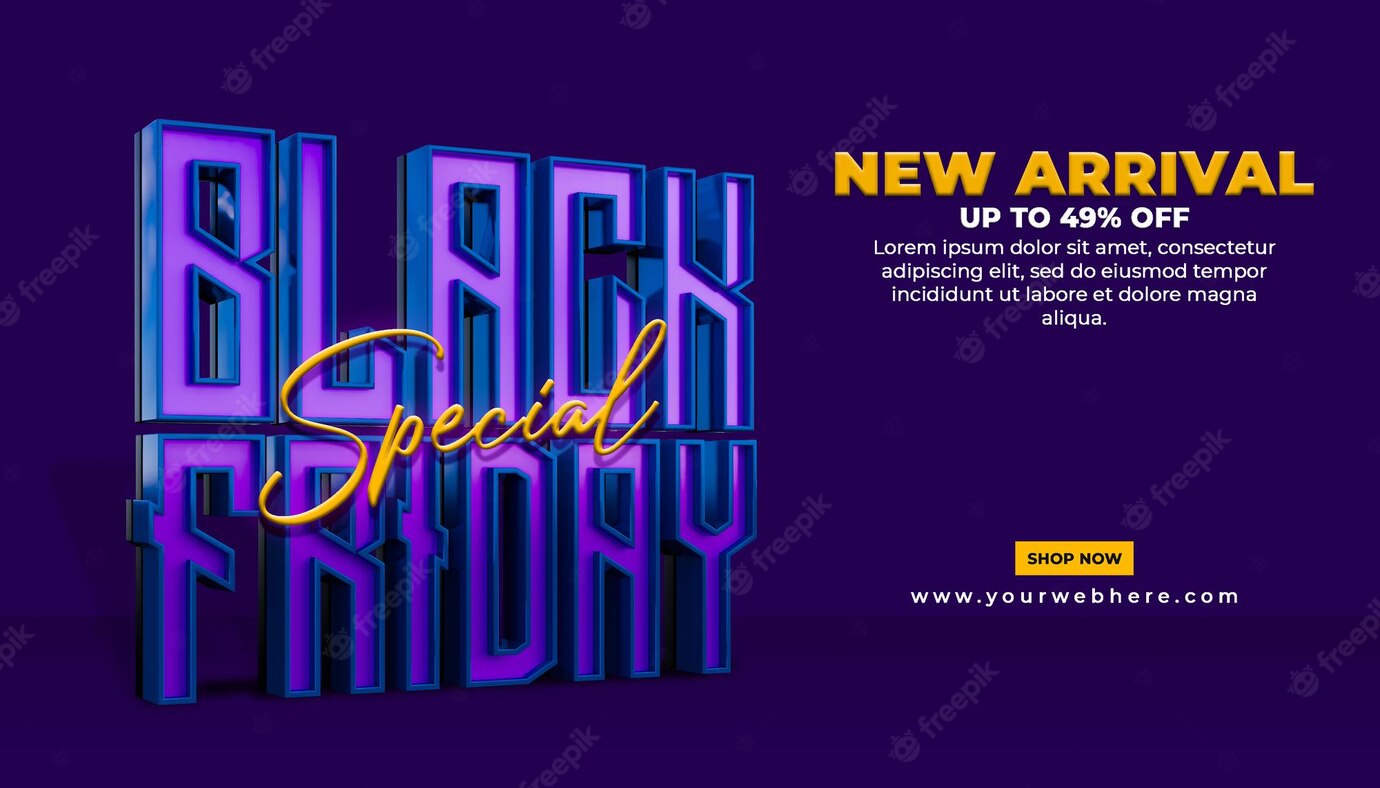 Banner Special Offer Black Friday Social Media Post Template 368797 664