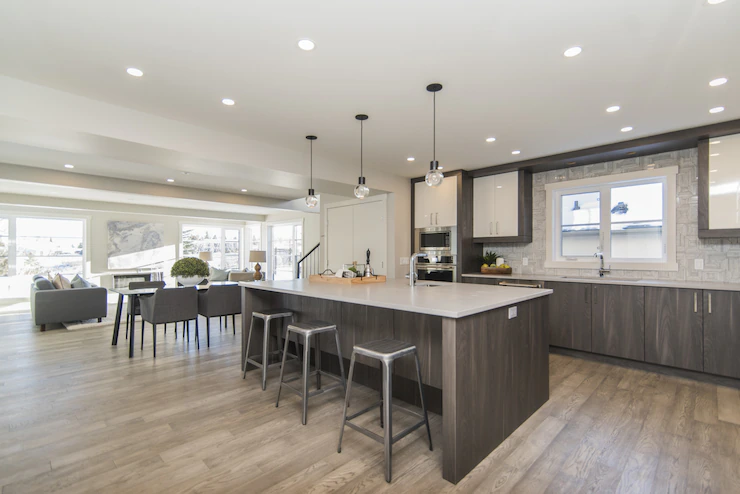 Beautiful Shot Modern House Kitchen Dining Room 181624 2870