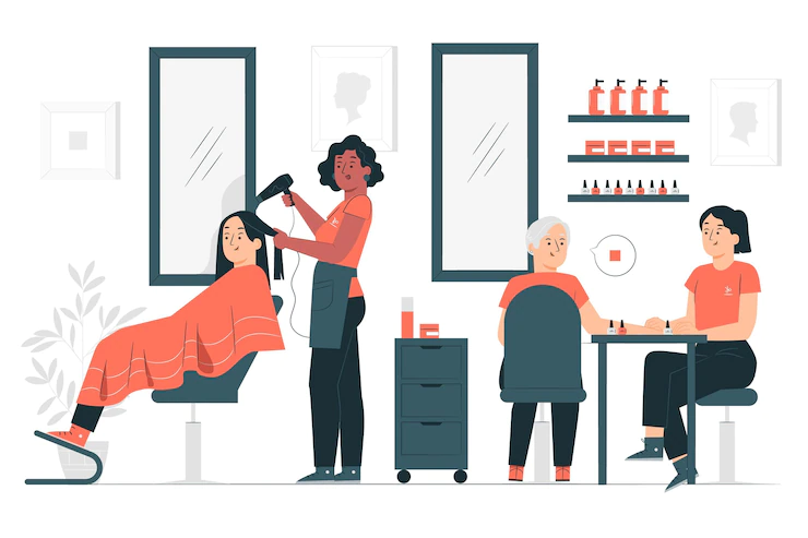 Beauty Salon Concept Illustration 114360 6552