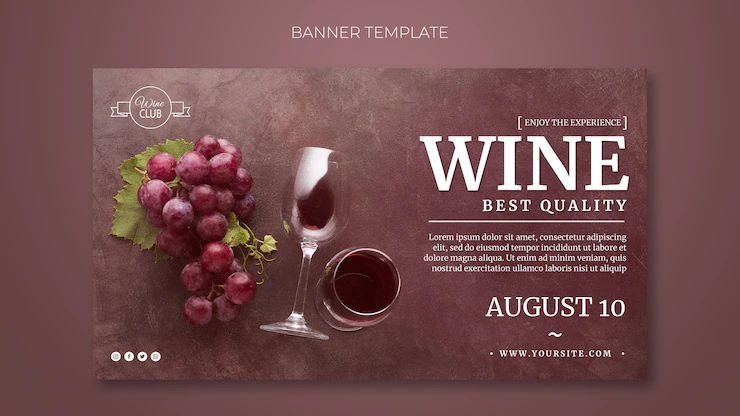 Best Quality Wine Banner Template 23 2148565262