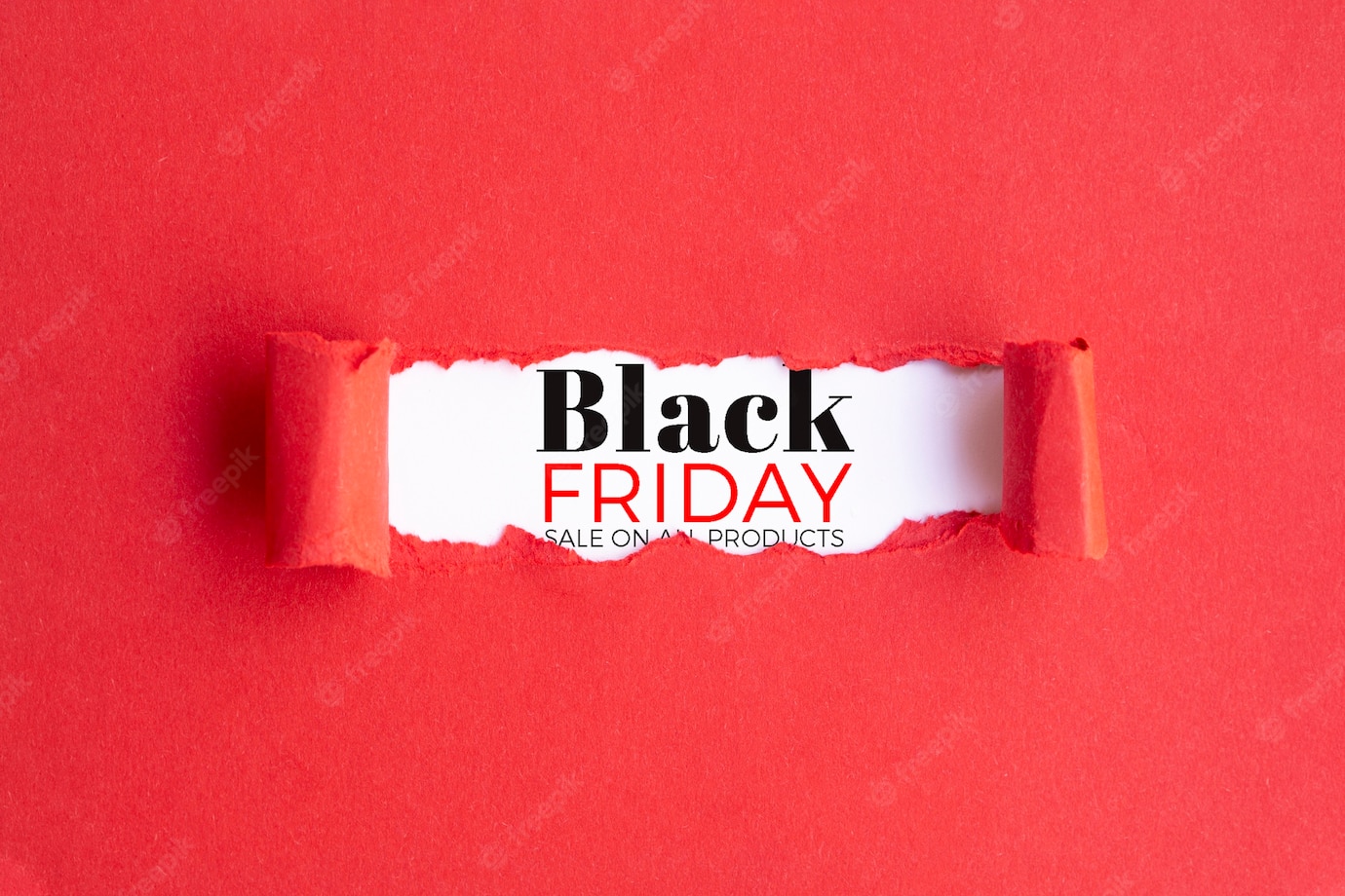 Black Friday Concept With Red Background 23 2148309702