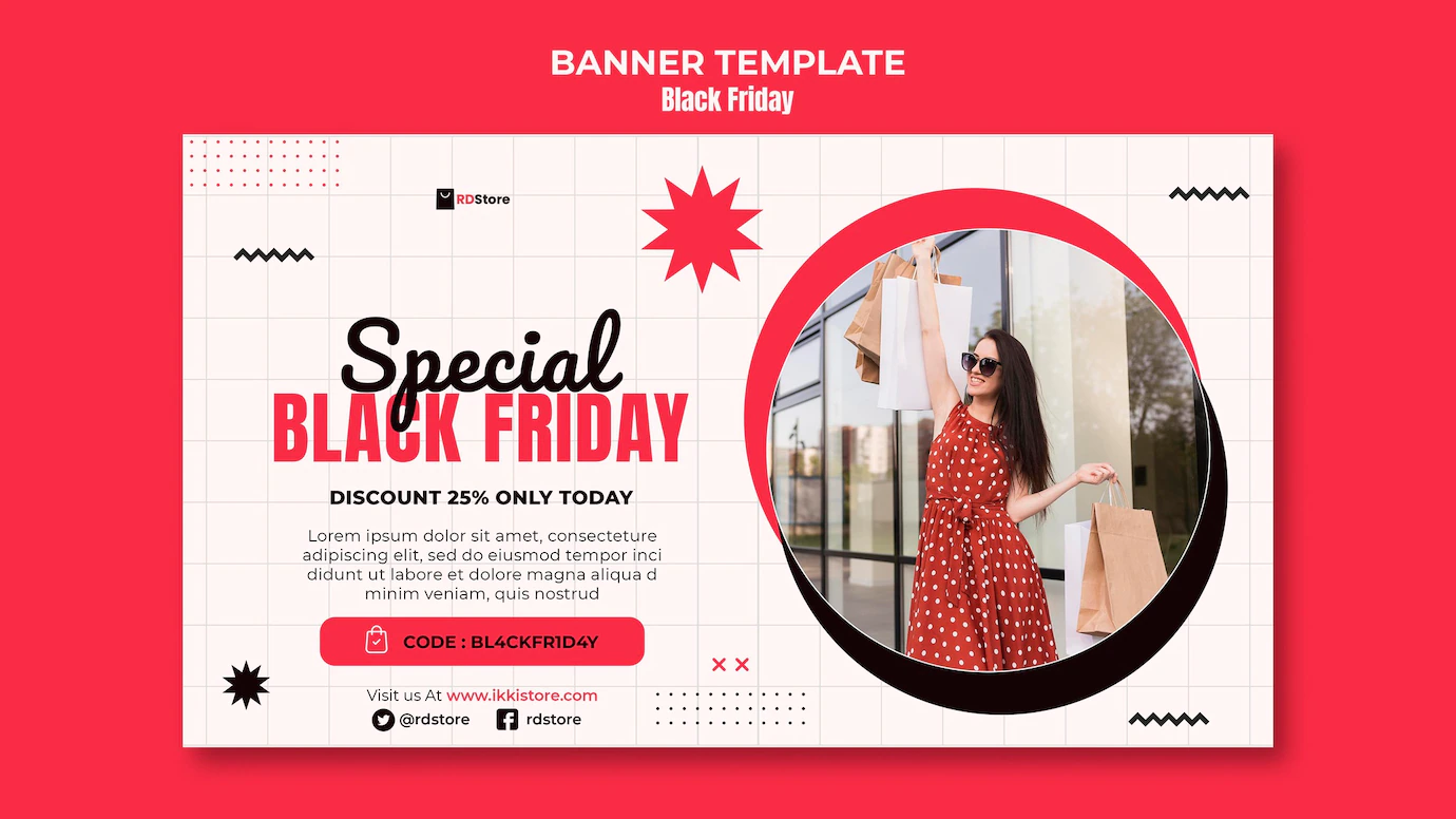 Black Friday Horizontal Banner Template 23 2149100849