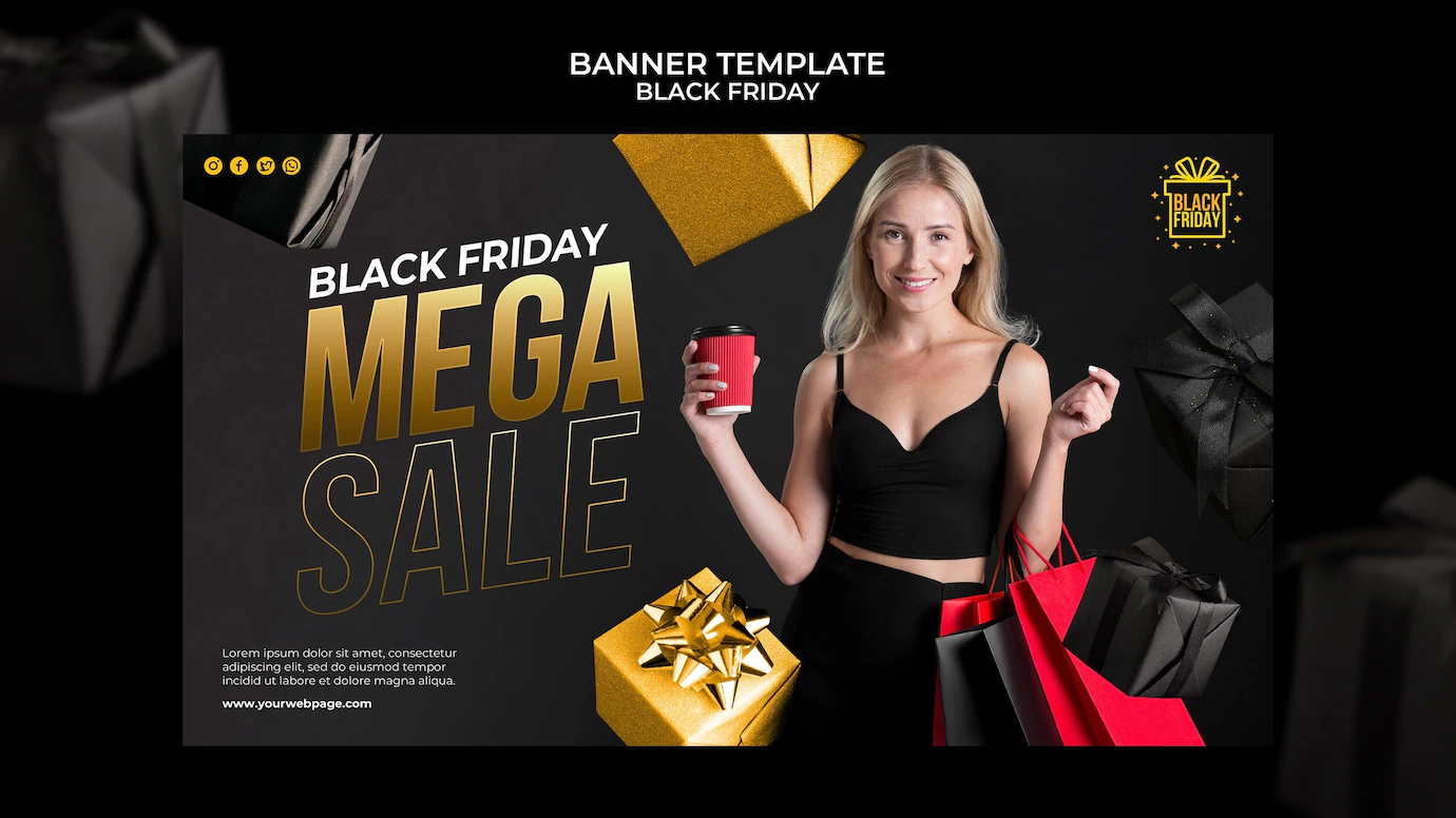 Black Friday Horizontal Banner Template 23 2149113625