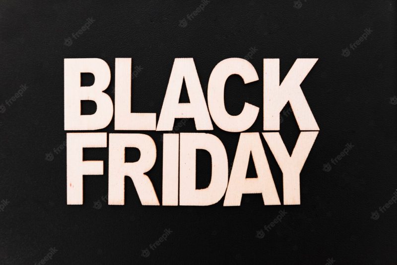 Black Friday letters Free Photo