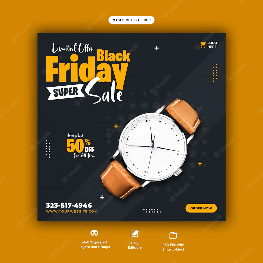 Black Friday Super Sale Social Media Banner Template 120329 1087