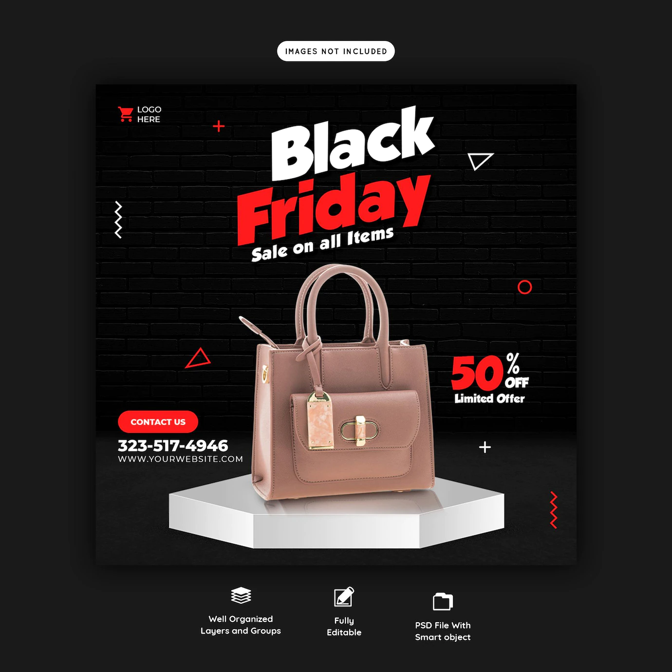 Black Friday Super Sale Social Media Banner Template 120329 2143