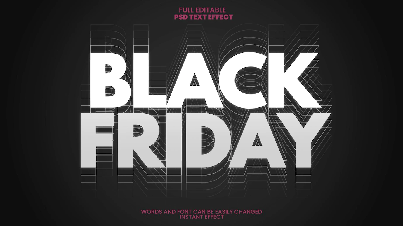 Black Friday Text Effect 125540 1555