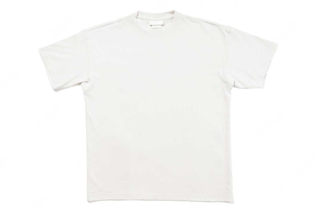 Blank White T Shirt Isolated White Background 144962 17681