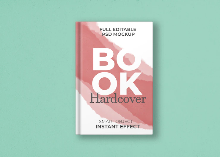 Book Hardcover Mockup 125540 225