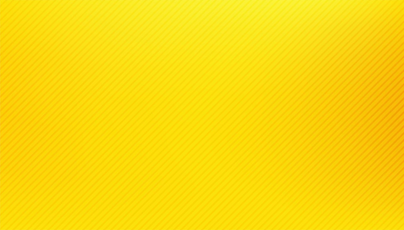 Bright Yellow Background With Lines Pattern 1017 33497