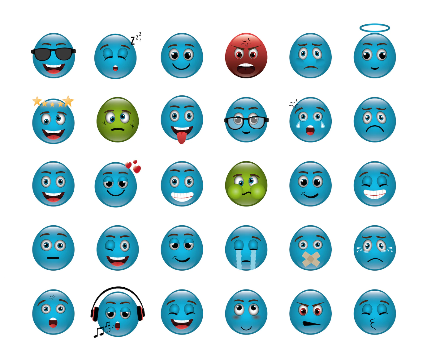 Bundle Emoticons With Expressions 24877 57268