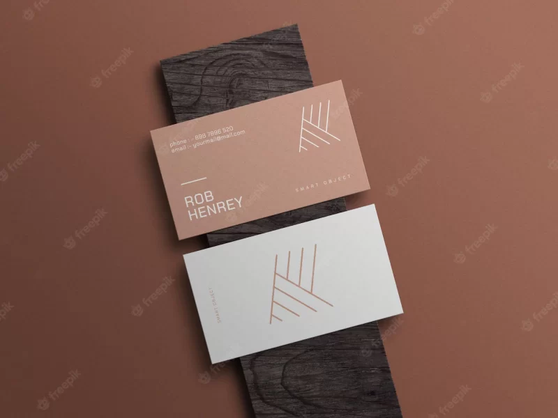 Business card mockup Free Psd