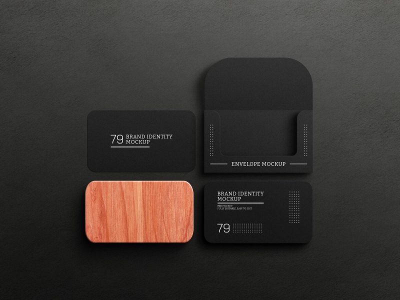 Business card mockup Free Psd