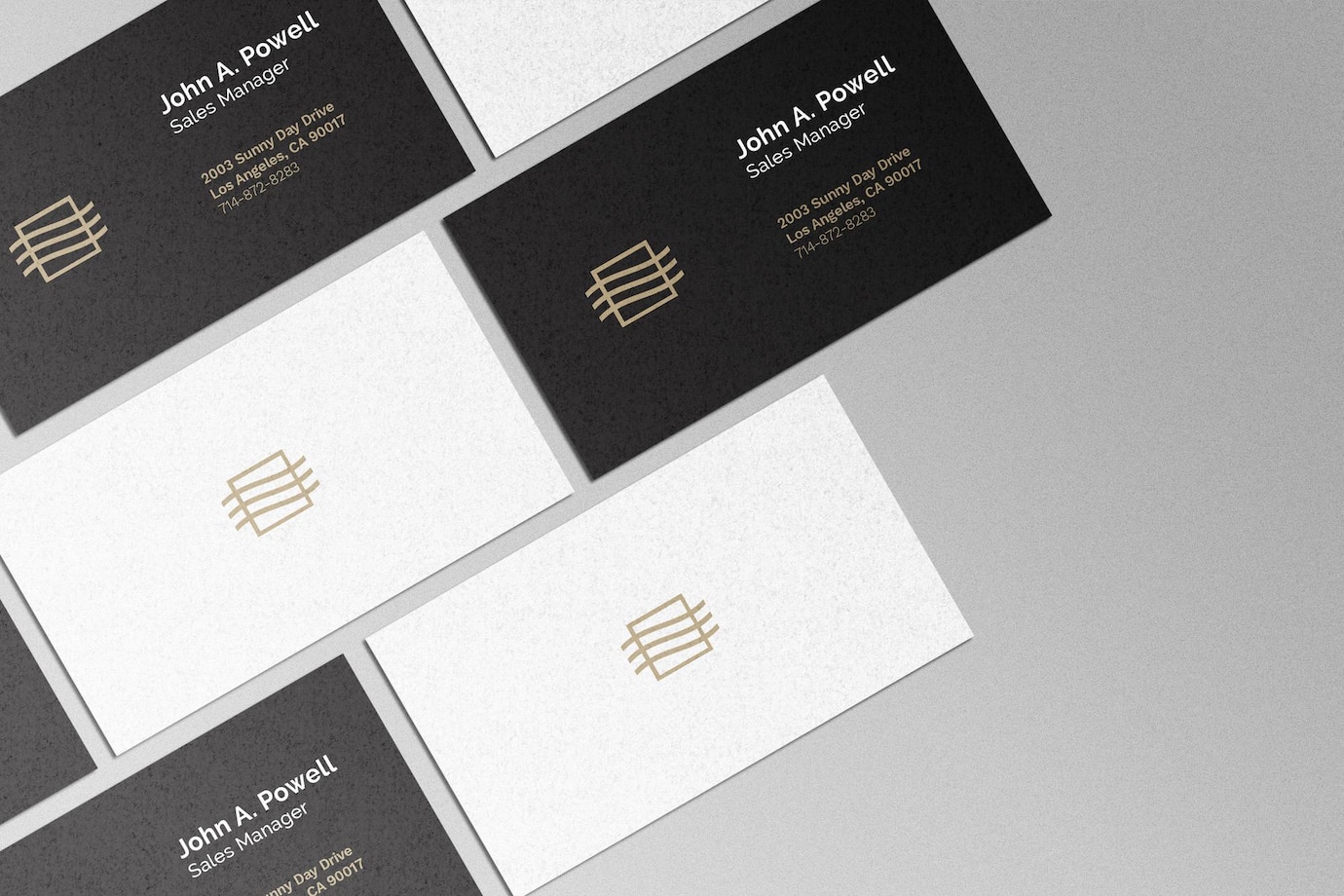 Business Card Set Mockup 1389 1294