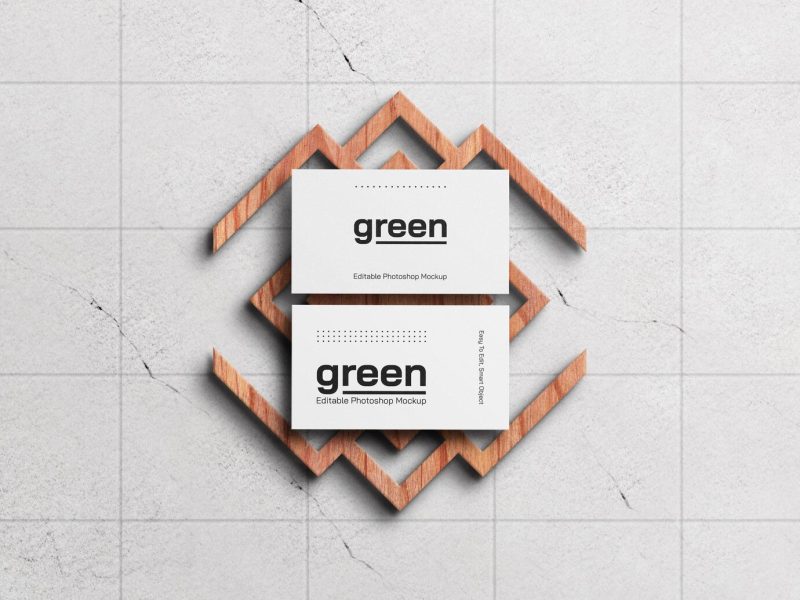 Business cards mockup Free Psd