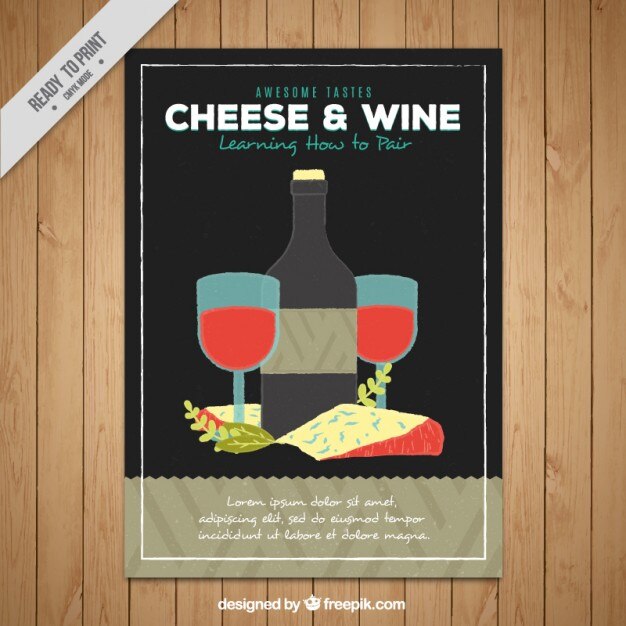 Cheese Wine Poster 23 2147561269