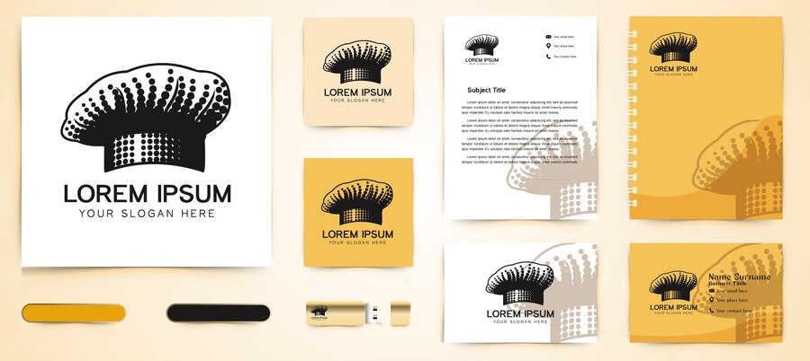 Chef Hat Logo Business Branding Template Design Inspiration 384344 1643