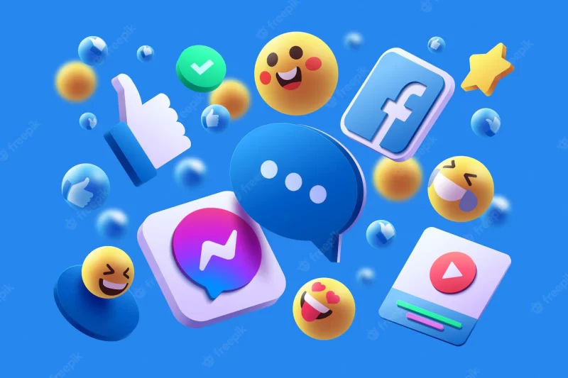 Colorful icons set Free Vector