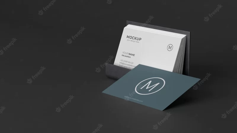 Composition of business card mock-up Free Psd