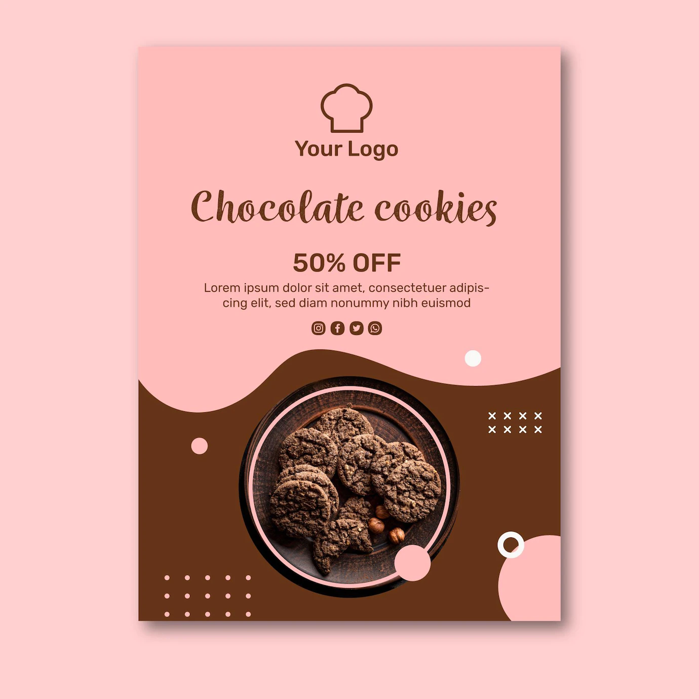Cookies Ad Flyer Template 23 2148649404