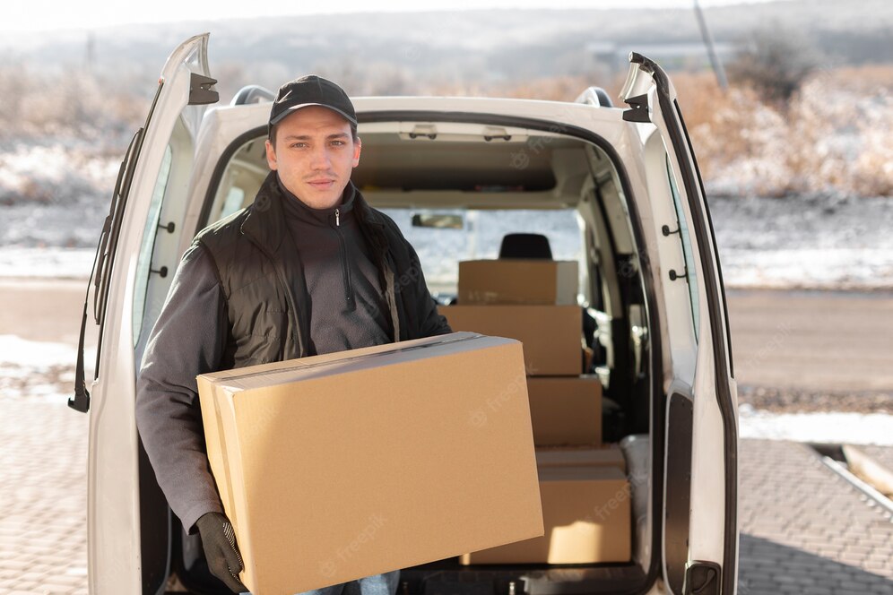 Courier Doing Jobs Logistics 23 2149229214