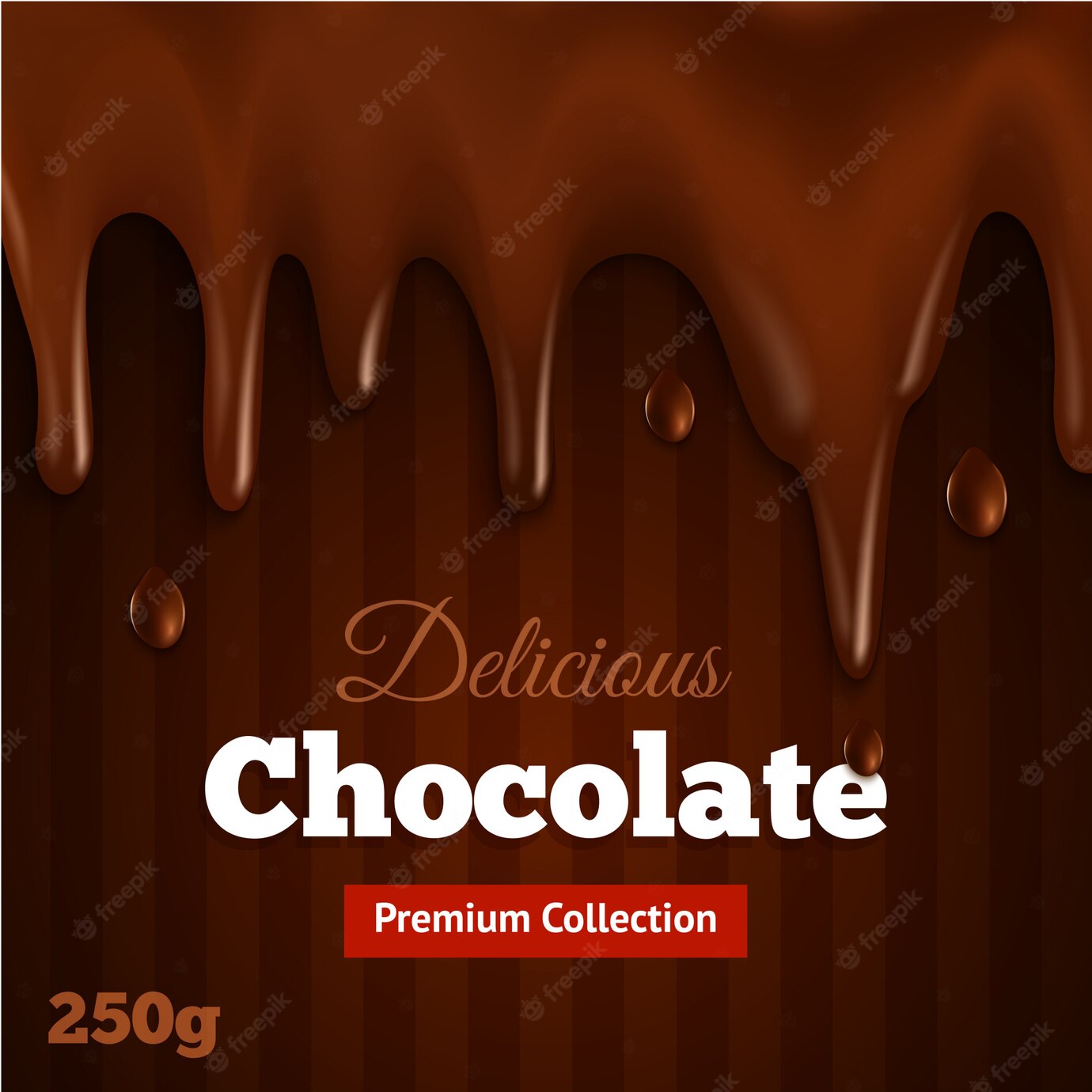 Dark Chocolate Background Print 1284 13699