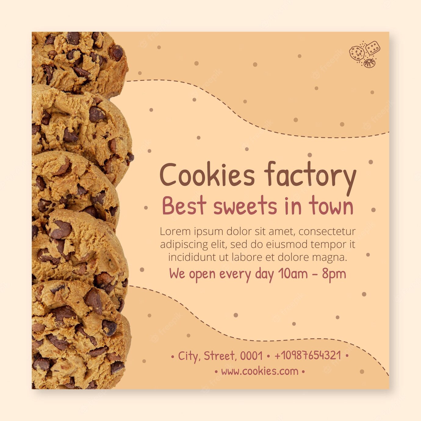 Delicious Cookies Squared Flyer 23 2148936909