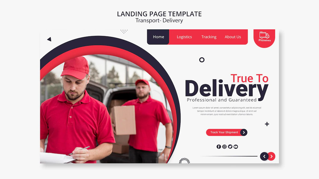 Delivery Service Landing Page 23 2148921271