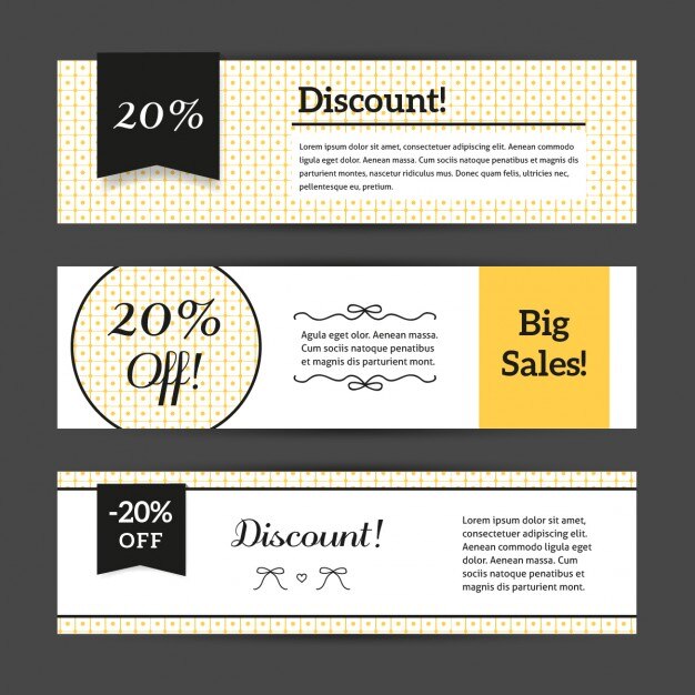 Discount Voucher Templates With Cute Pattern Collection 1075 51