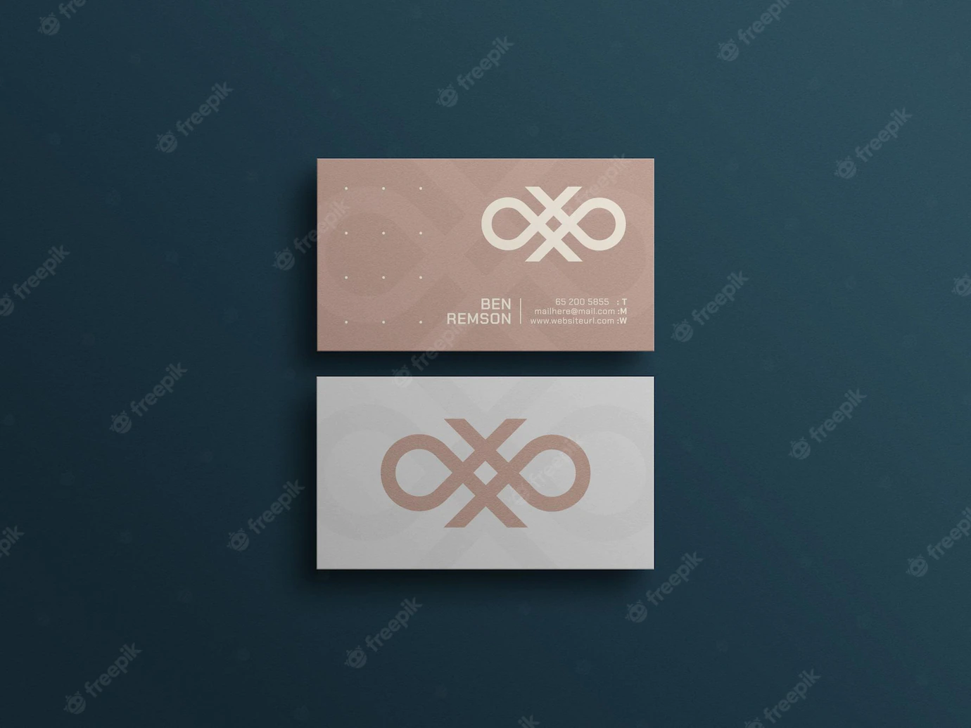 Elegant Business Card Mockup 439185 1572