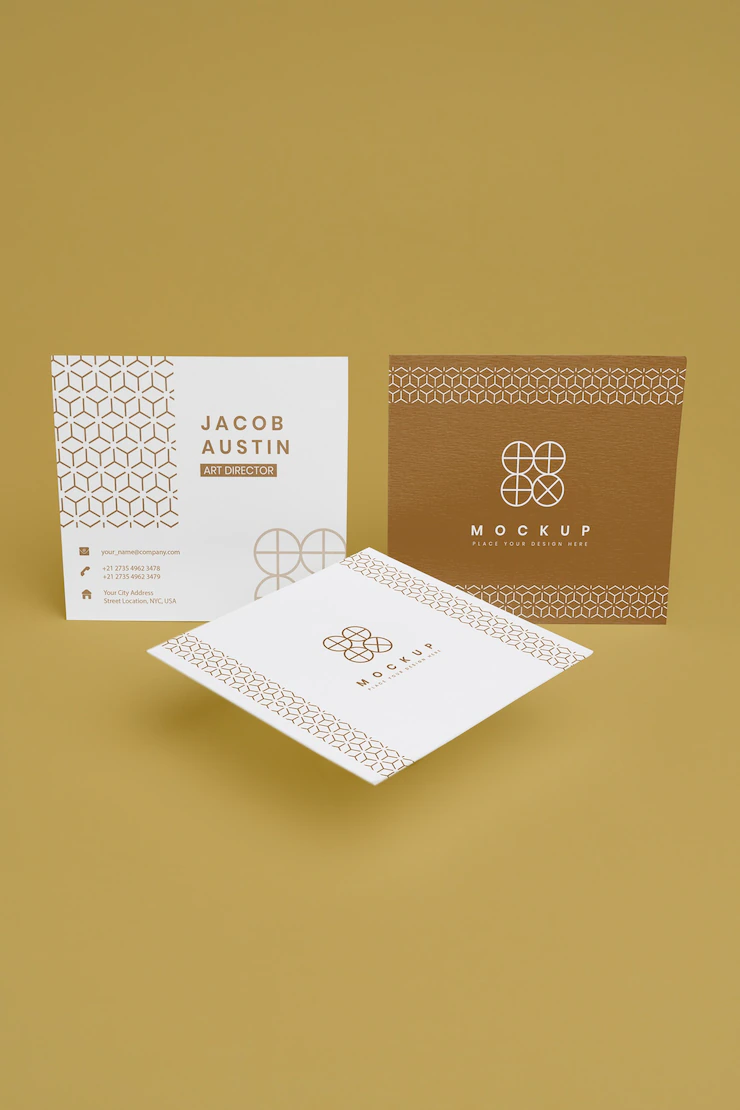 Elegant Mock Up Corporate Business Card 23 2149134559