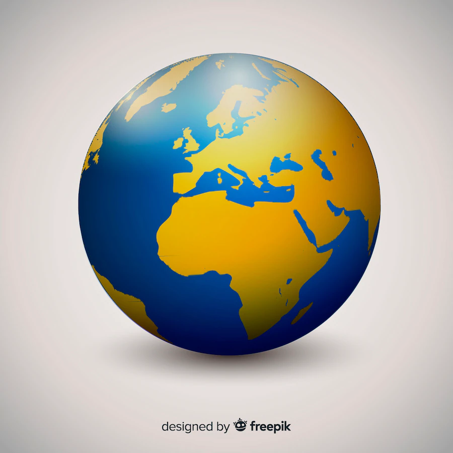 Elegant World Globe With Gradient Style 23 2147905013