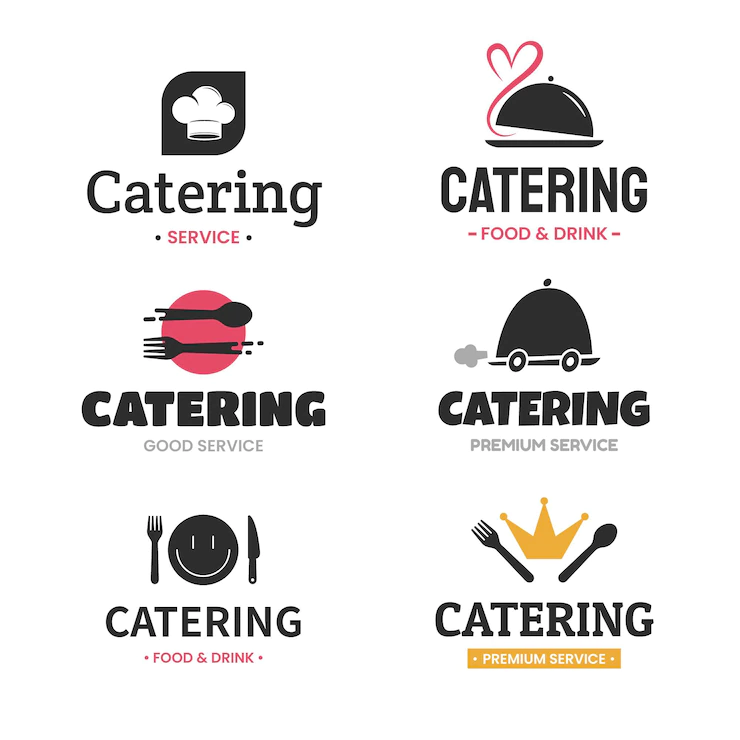 Flat Catering Logo Template Collection 23 2149024906