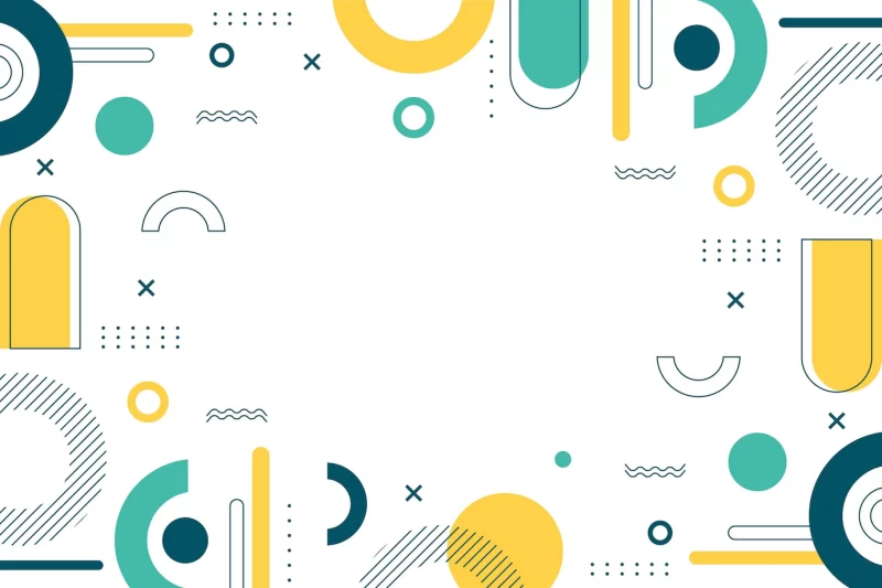 Flat design of abstract background Free Vector