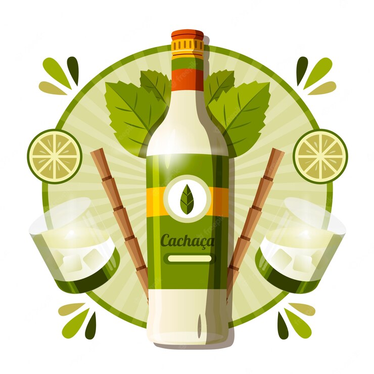 Flat Design Cachaca Illustration 52683 78414