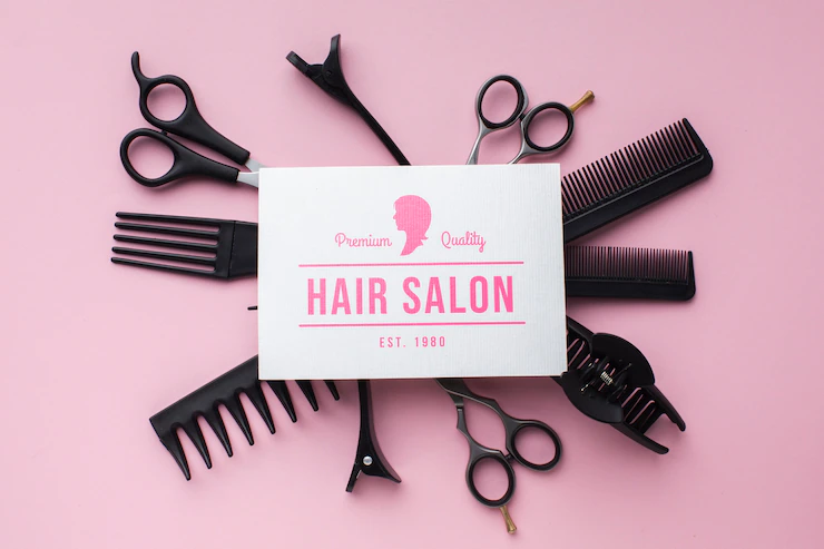 Flat Lay Hairdresser Concept Mock Up 23 2148389262