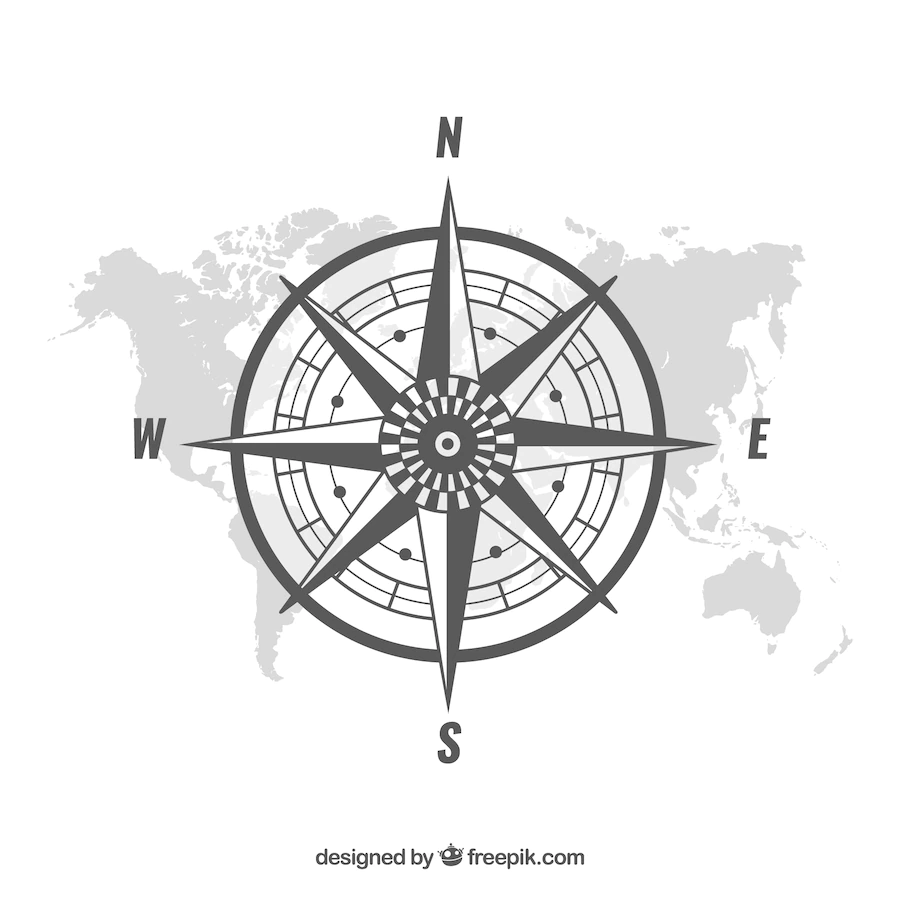 Flat Map Compass Background 23 2147742765