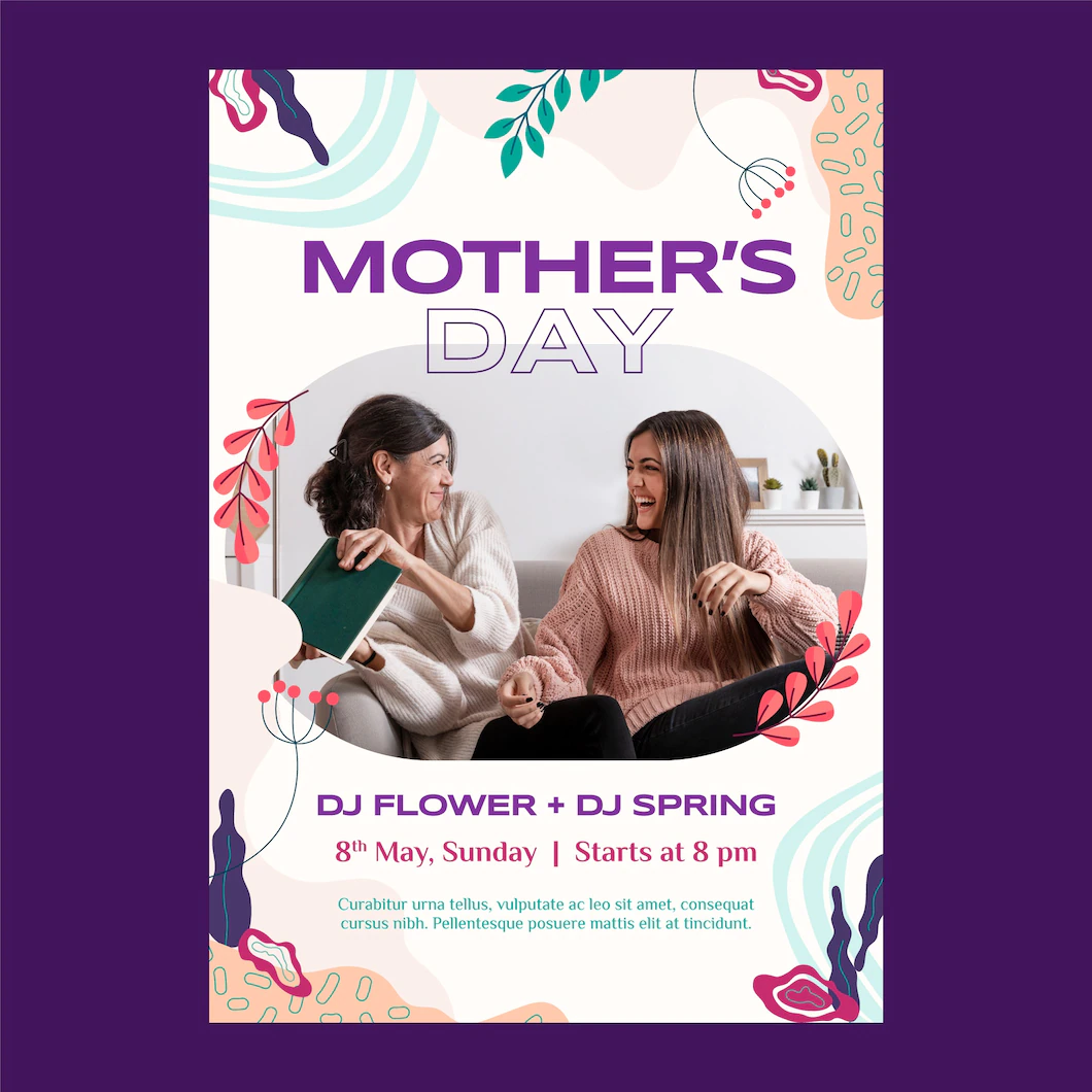 Flat Mothers Day Flyer Template 23 2149358679