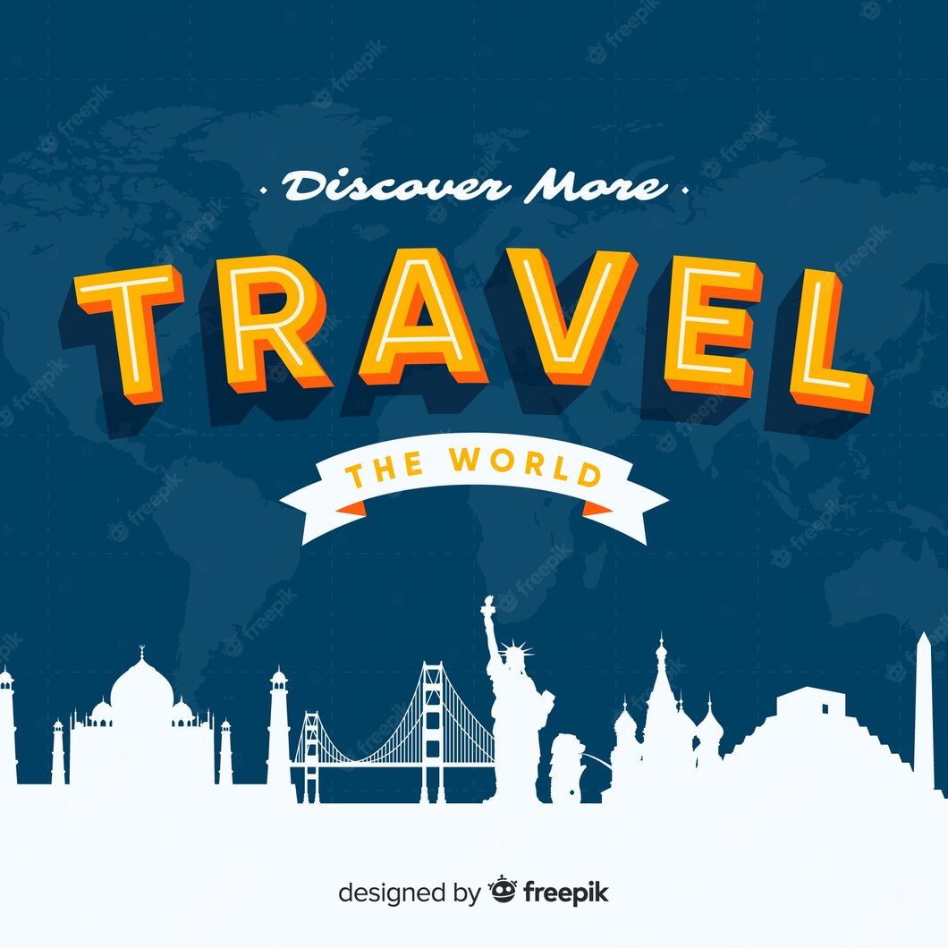 Flat Travel Background 52683 2937