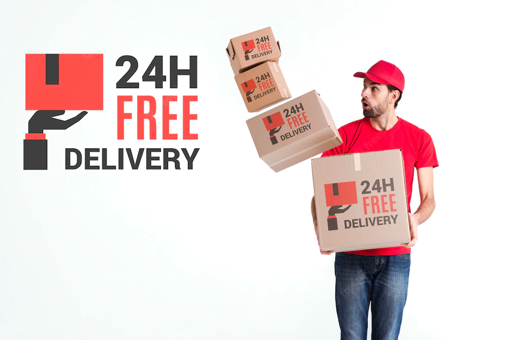 Free Non Stop Delivery Man With Fallen Boxes 23 2148462373