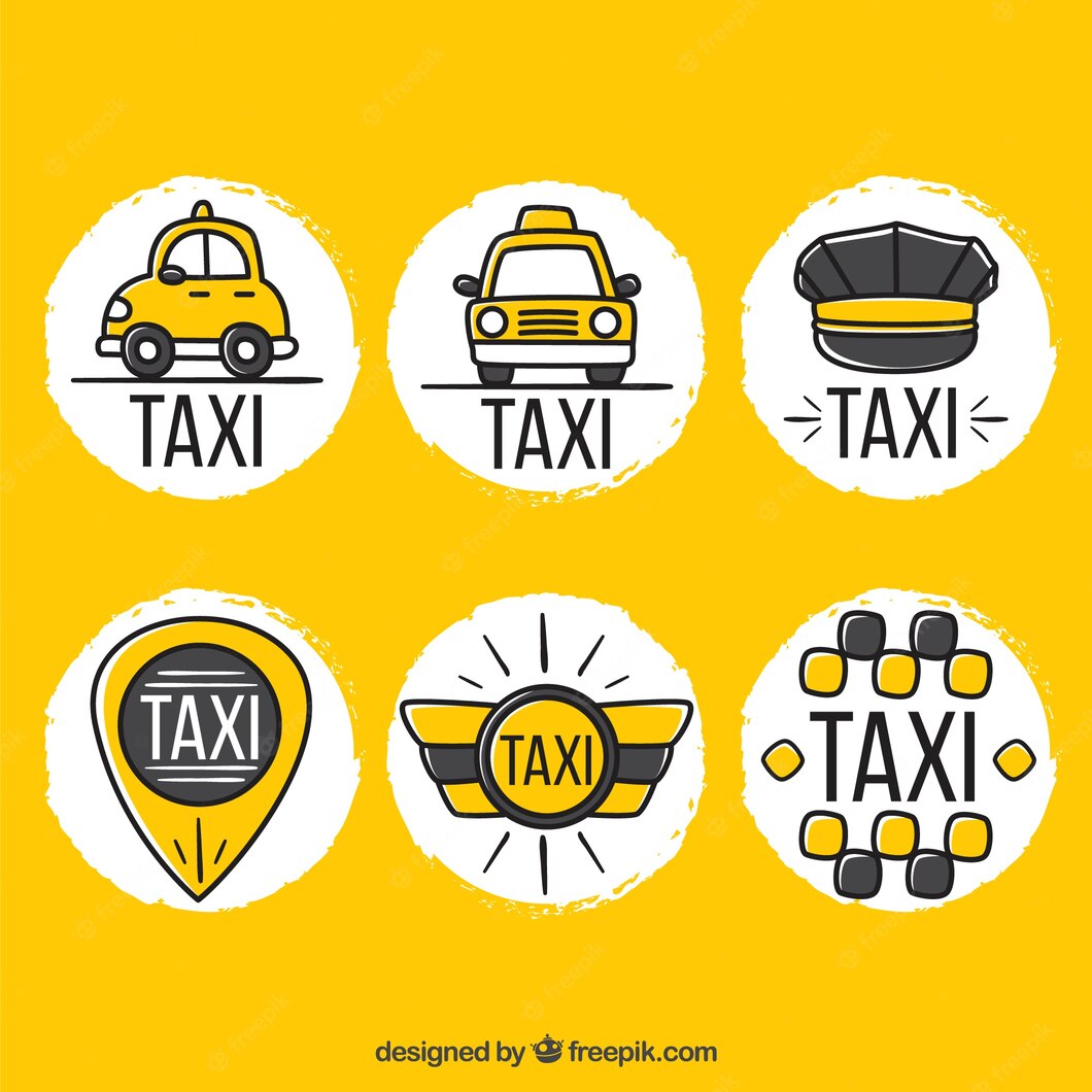 Funny Hand Drawn Logos Taxi Companies 23 2147565205