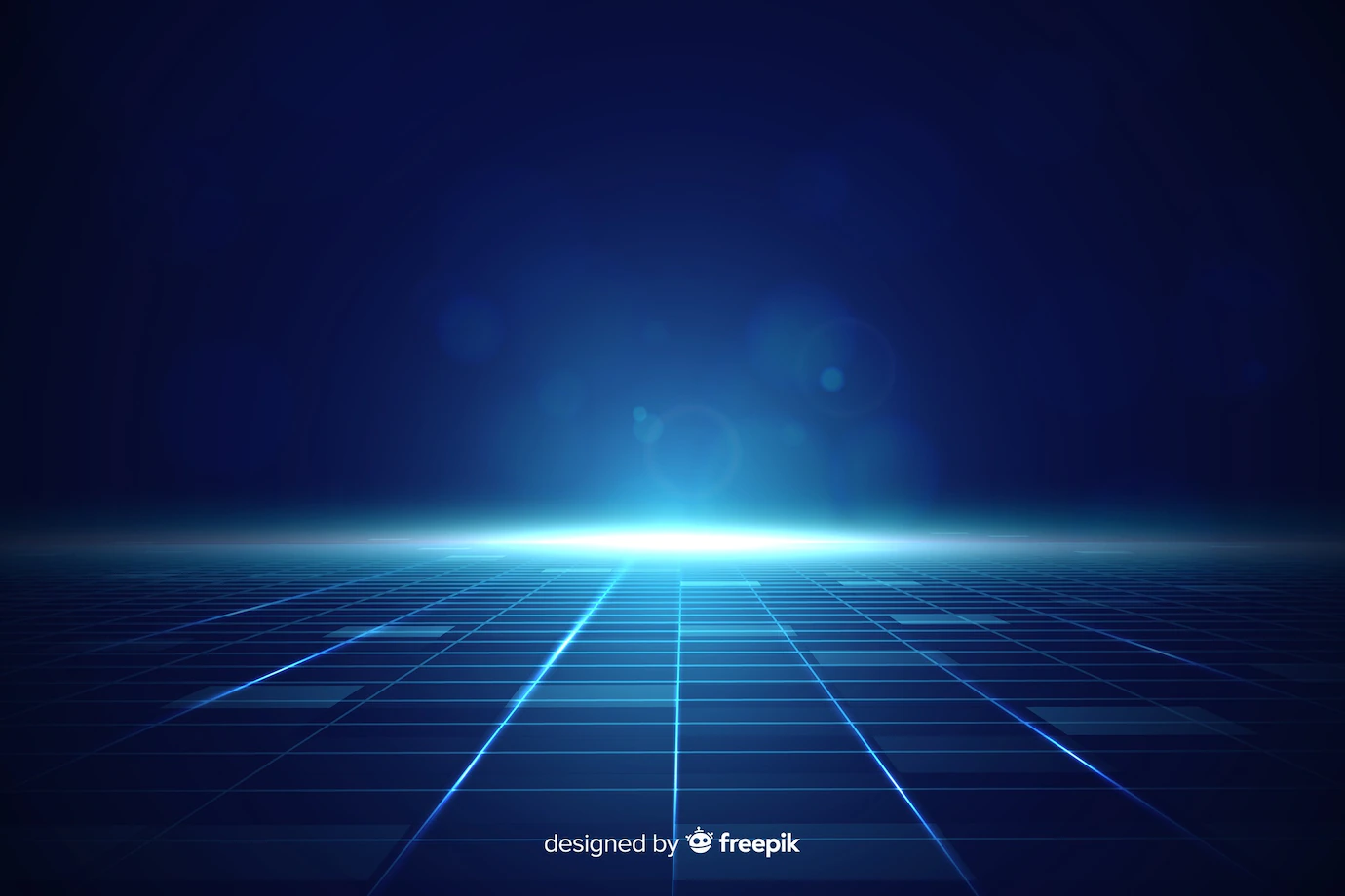 Futuristic Horizon Background With Blue Light 52683 25182