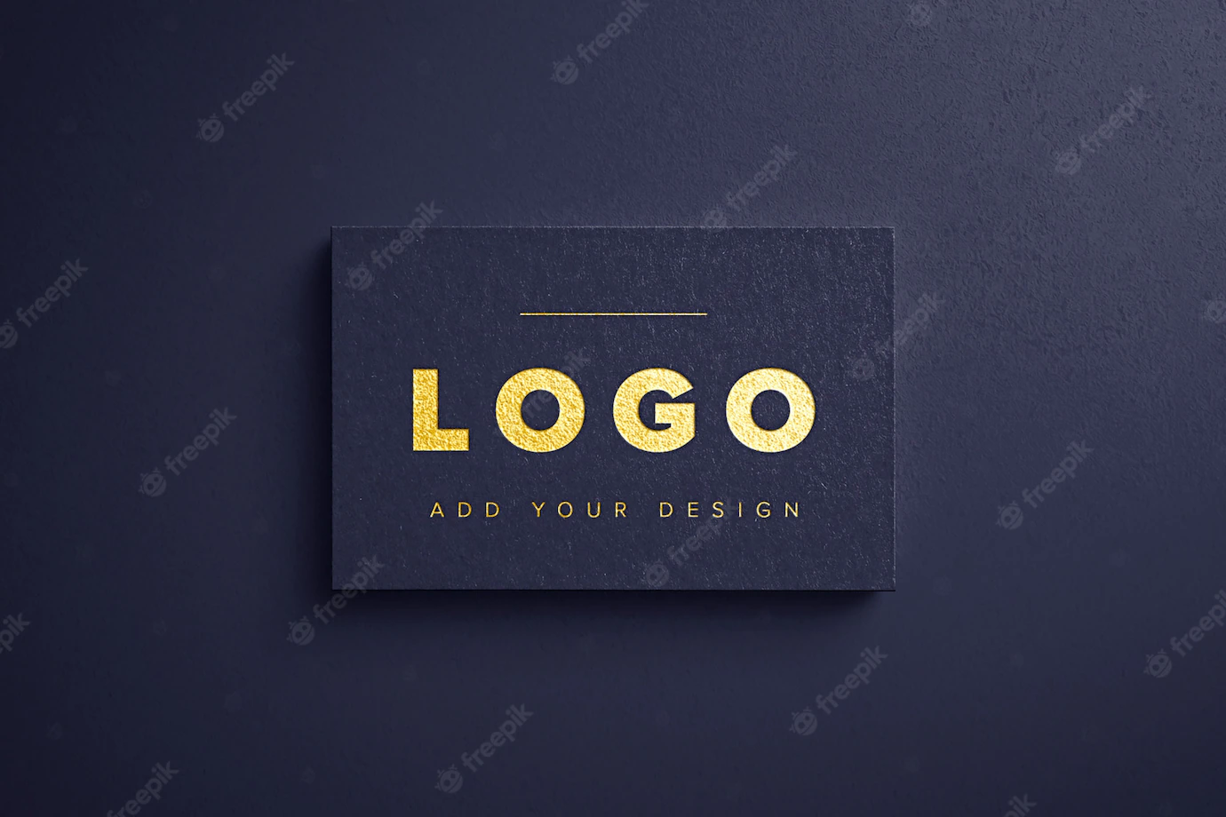 Gold Foil Logo Mockup 160403 97