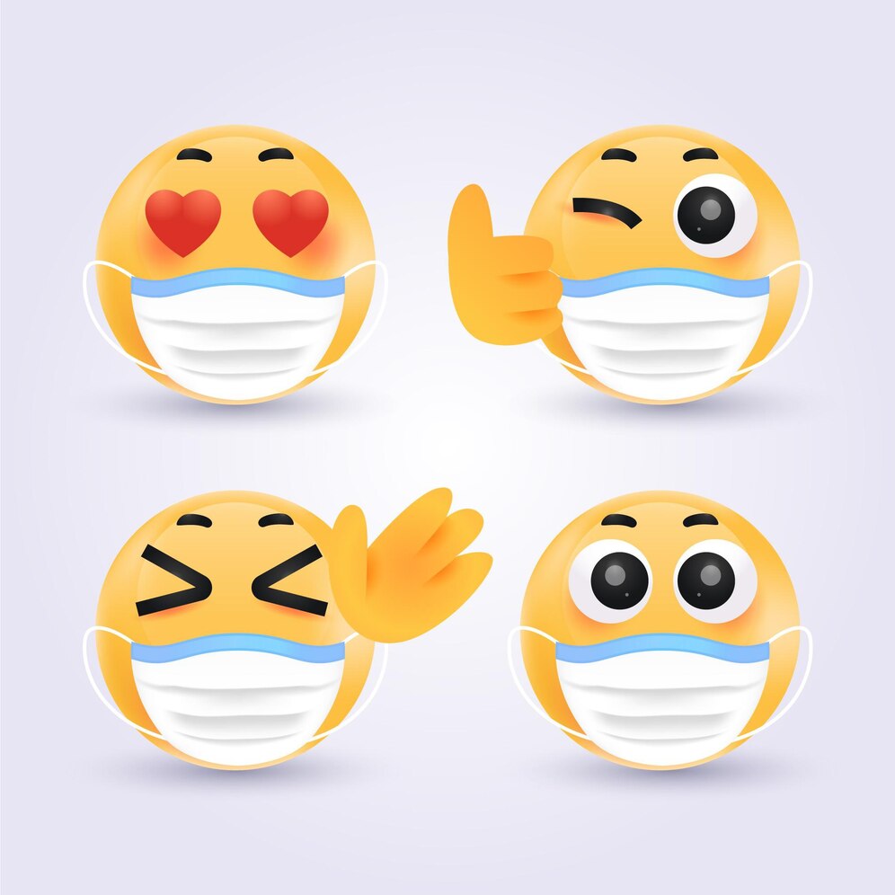 Gradient Emoji With Face Masks 23 2149044304