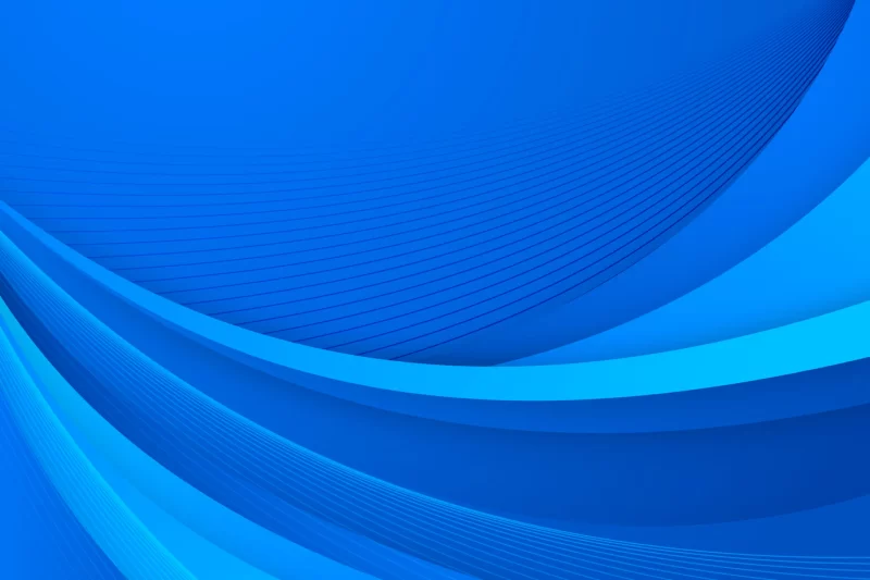 Gradient smooth blue lines background Free Vector