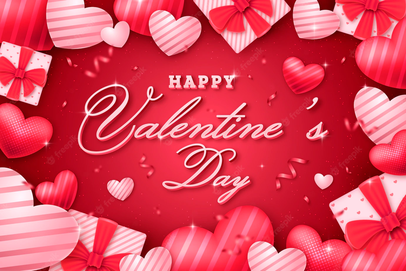 Gradient Valentine S Day Background 52683 80033