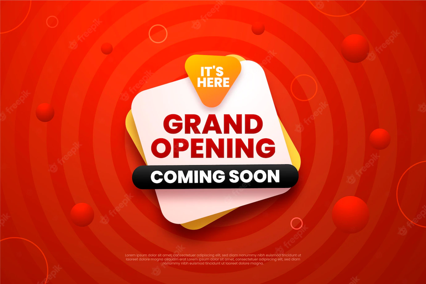 Grand Opening Soon Promo 52683 61191