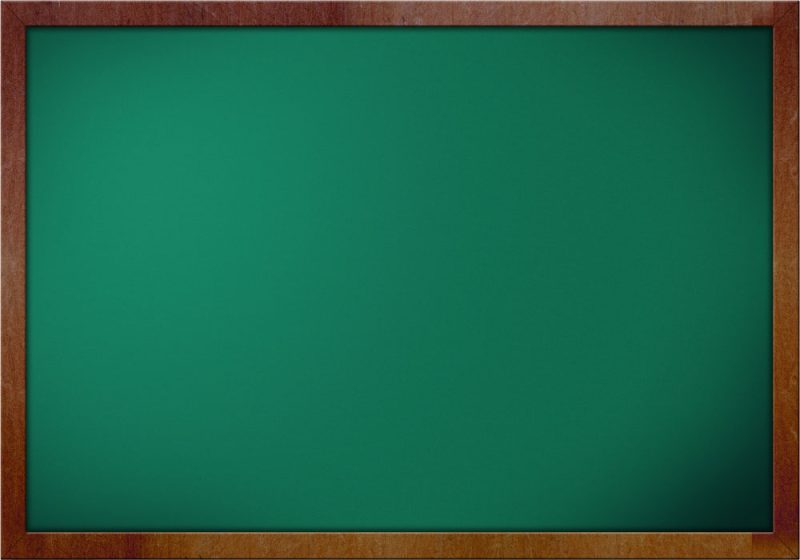 Green blank blackboard free image download