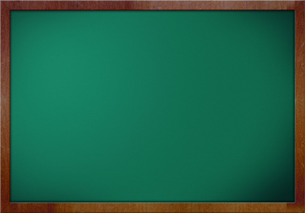 Green Blank Blackboard